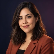 Retrato generado de Catalina, agente de IA de Orbit